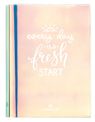 Agenda Moon - 1 jour par page - 13 x 18 cm - blanc - Oberthur