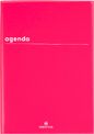 Agenda Boréal - 1 jour par page - 15 x 21,6 cm - rouge - Oberthur