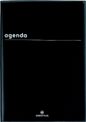 Agenda Boréal - 1 jour par page - 15 x 21,6 cm - noir - Oberthur