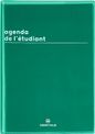 Agenda Boréal - 1 jour par page - 12,5 x 17,5 cm - vert - Oberthur
