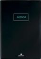 Agenda Cirrus - 1 jour par page - 15 x 21,6 cm - noir - Oberthur