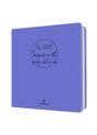 Agenda Camelia - 1 semaine sur 2 pages - 16,5 x 16,5 cm - lilas - Oberthur