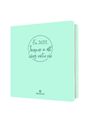 Agenda Camelia - 1 semaine sur 2 pages - 16,5 x 16,5 cm - lagon - Oberthur