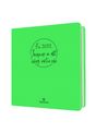 Agenda Camelia - 1 semaine sur 2 pages - 16,5 x 16,5 cm - vert - Oberthur