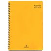 Agenda à spirale Grenade 27 - 1 semaine sur 2 pages - jaune - Oberthur