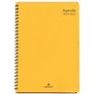 Agenda à spirale Grenade 25 - 1 semaine sur 2 pages - jaune - Oberthur
