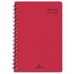 Agenda à spirale Grenade 15 - 1 semaine sur 2 pages - fuchsia - Oberthur