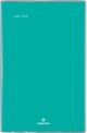Agenda Colorside - 1 semaine sur 2 pages - 10 x 15 cm - vert - Oberthur