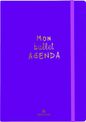 Bullet Agenda - 1 semaine sur 2 pages - 15,5 x 21,5 cm - violet - Oberthur