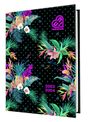 Agenda Miss Freegun - 1 jour par page - 12,5 x 17,5 cm - tropical sombre - Oberthur