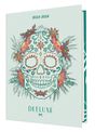 Agenda Deeluxe Girl - 1 jour par page - 12,5 x 17,5 cm - tête de mort - Oberthur