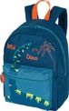 Petit Sac à dos Dino - 1 compartiment - marine et bleu - Oberthur