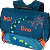Cartable Dino - 38 cm - 2 compartiments - marine et bleu - Oberthur
