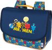 Cartable maternelle Monsieur Madame - 32 cm - 1 compartiment - marine - Oberthur