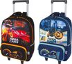 Sac à dos à roulettes Megacars / Megabikes - 1 compartiment - marine ou noir - Oberthur