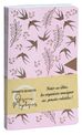 Cahier coutures SINGER SMILE "OISEAUX MAJOLIQUES" 2 motifs assortis