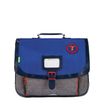 Cartable Tann's Pierre 38 cm - 1 compartiment - chine / bleu