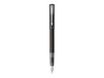Parker Vector XL - Stylo plume noir - pointe moyenne - bleu