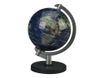 Sign - Globe lumineux - 13 cm - bleu - base en métal