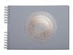 Exacompta Ellipse - Album photos à spirale 32 x 22 cm - 50 pages - gris