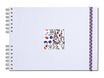 Exacompta French'class - Album photos à spirale 32 x 22 cm - 50 pages - blanc