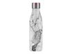 Les Artistes Paris - Gourde Bouteille isotherme 500 ml - marbre - acier inoxydable