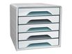 Riviera by CEP - bloc de classement à tiroirs - 240 x 320 mm - couleurs assorties