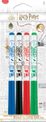 Maped Harry Potter - Pack de 4 marqueurs effaçables à sec pour ardoise blanche - couleurs assorties