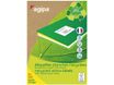 Apli Agipa - 100 Étiquettes 100% recyclées blanches multi-usages - 199,1 x 289,1 mm - coins arrondis - réf 102651
