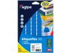 Apli Agipa - Etui A5 - 720 Étiquettes bleues multi-usages - 16 x 22 mm - réf 114332