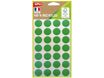 Apli Agipa - 168 Pastilles adhésives recyclées - vert - diamètre 15 mm - réf 101782