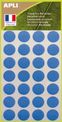 Apli Agipa - 168 Pastilles adhésives recyclées - bleu - diamètre 15 mm - réf 101783