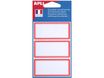 Apli Agipa - 24 Étiquettes scolaires cadre rouge - 34 x 75 mm - réf 111949