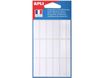 Apli Agipa - 105 étiquettes blanches adhésives - 12 x 38 mm - réf 111944