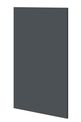 Joue de finition anthracite pour banque d'accueil ZOOM