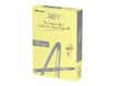 Rey Adagio - Papier couleur - A3 (297 x 420 mm) - 120 g/m² - Ramette de 250 feuilles - canari
