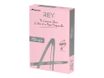 Rey Adagio - Papier couleur - A3 (297 x 420 mm) - 120 g/m² - Ramette de 250 feuilles - rose pastel