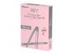 Rey Adagio - Papier couleur - A3 (297 x 420 mm) - 160 g/m² - Ramette de 250 feuilles - rose pastel