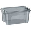 CEP Strata - Boîte de rangement 18L - gris fumé transparent