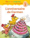 Cocorico Je sais lire ! premières lectures avec les P'tites Poules - L'Anniversaire de Carmen - nive