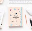 Agenda Mr Wonderful Jolis projets - 1 semaine sur 2 pages - 15 x 22 cm - Viquel