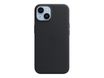 Apple - coque de protection en cuir avec MagSafe pour iPhone 14 - noir
