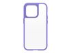 OtterBox React Series - coque de protection pour iPhone 14 Pro - transparent contour violet