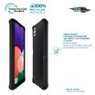 Mobilis SPECTRUM - coque de protection pour Galaxy A22 - noir