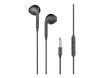 BIGBEN Connected - écouteurs Jack 3.5mm - avec Télécommande et Micro - Bouton Noir