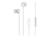 BIGBEN Connected - écouteurs Lightning - Intra-auriculaire - avec Télécommande et Micro - Blanc
