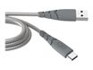 Force Power - Câble USB-C vers USB-C - 1.2 m - gris