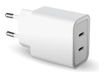 Force Power Lite - chargeur secteur pour smartphone - 45W (20+25W) - Power Delivery - Blanc - Garanti à vie