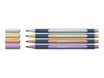 Schneider Paint-It 050 - 4 Metallic rollerball - or, argent, cuivre, violet