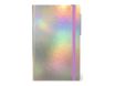 Legami Metallic Collection - Carnet de notes - 13 x 21 cm - ligné - 192 pages - holo fairy
